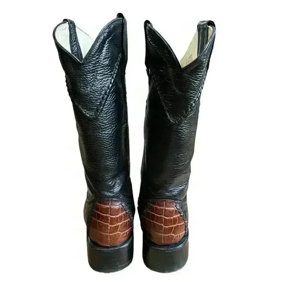 Doble R Exotic Leather Men's Cowboy & Western Boots size 6 / Mex 25 - Picture 5 of 6